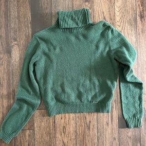 Green Hollister Turtleneck Sweater Size XS